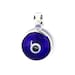 Evil Eye Pendant Turkish Charm Royal Blue/Turqoise Sterling Silver Glass Bead Connector Wholesale Beads Turquoise Jewelry Making Connectors
