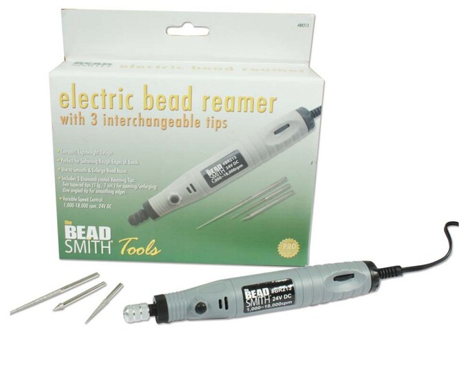 Electric Bead Reamer With 3 Diamond Shaped Tips, Variable Speed Control