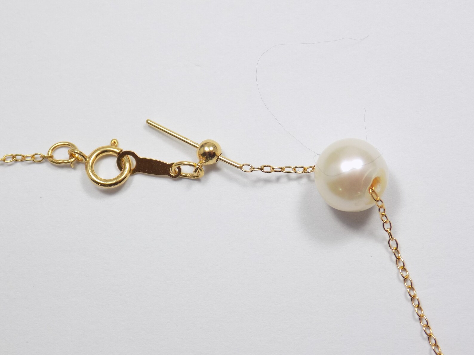 Add A Bead 14k Gold Filled Necklace Adjustable Cable Chain | Etsy