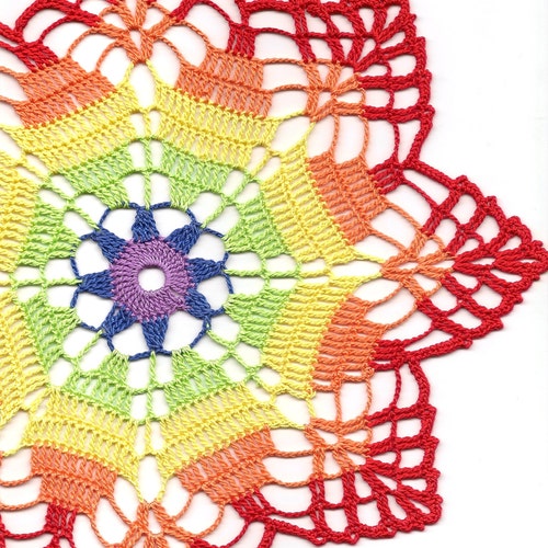 Crochet Doily Lace Doilies Table Decoration Crocheted Doilies Etsy