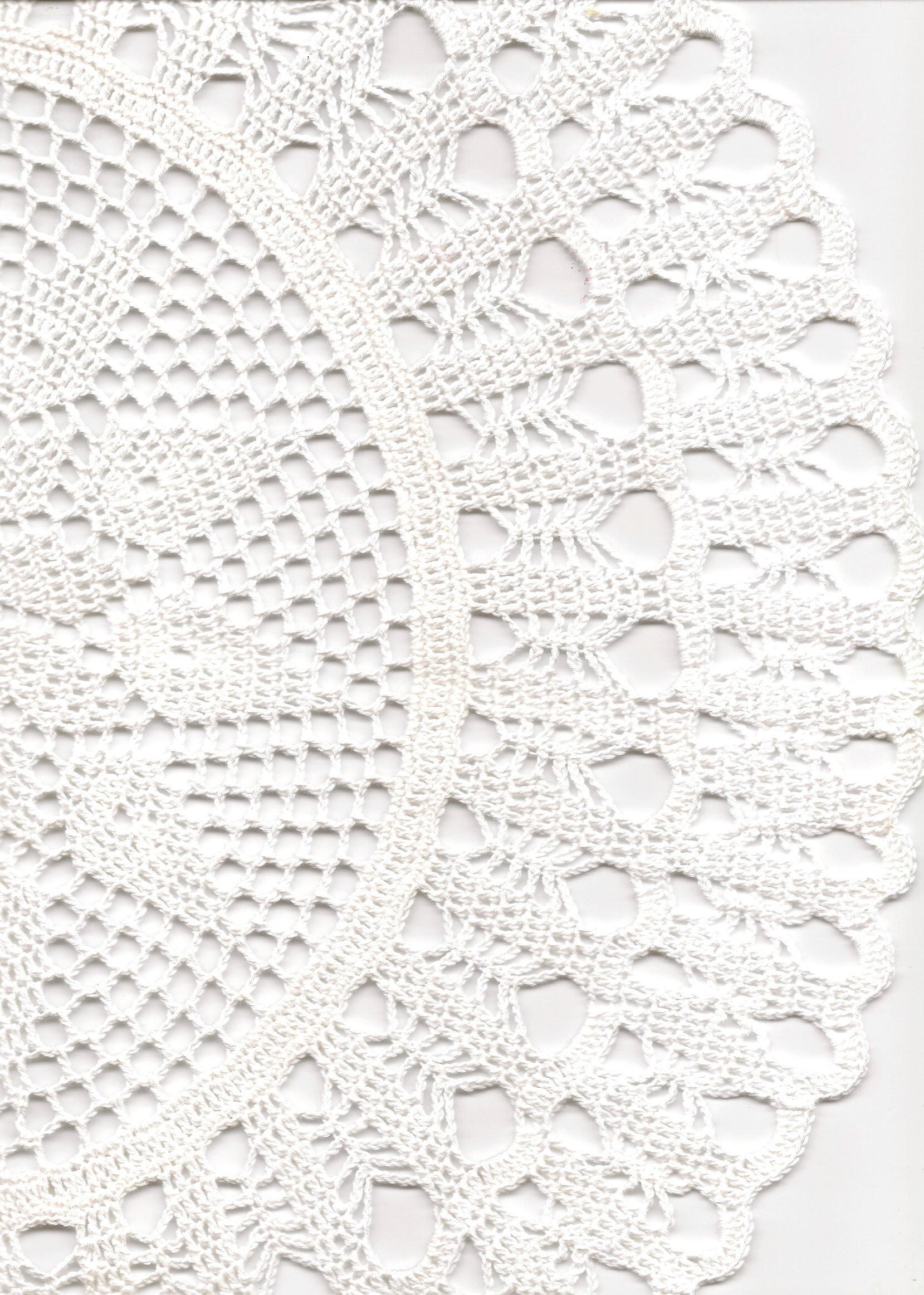 Crochet Doily Natural White Doilies Pure Cotton Eco Friendly Etsy UK