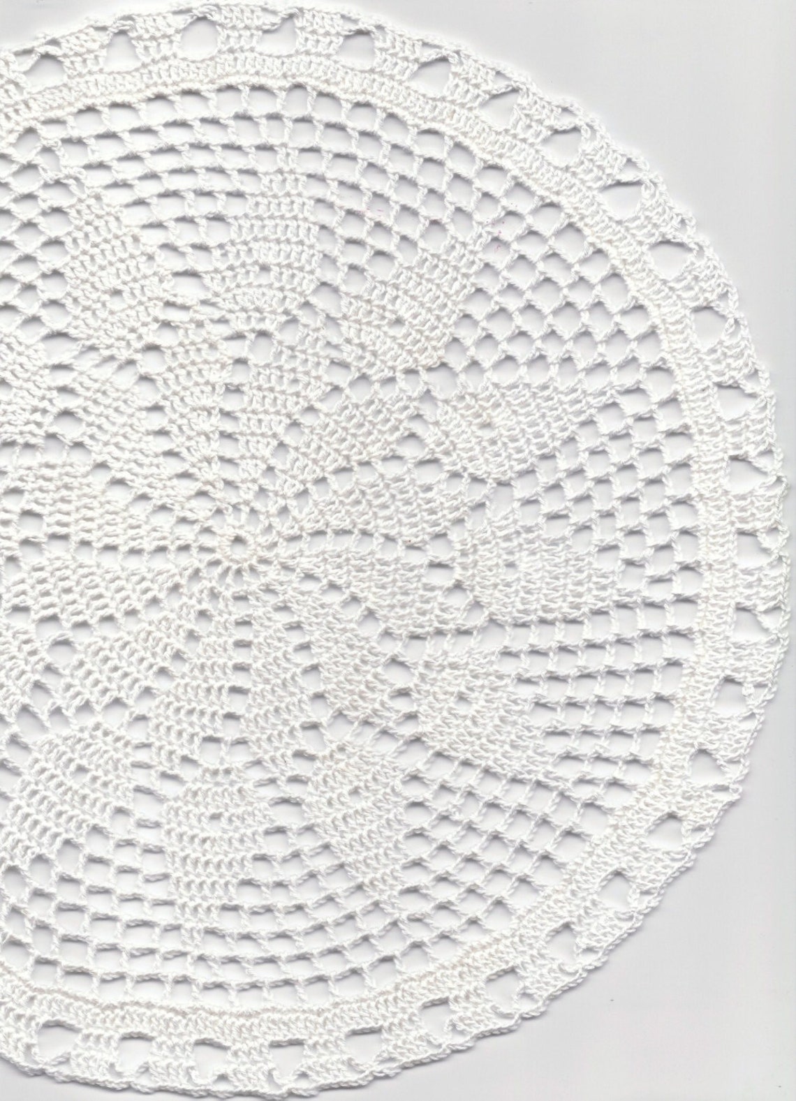 Crochet Doily Lace Doilies Table Decoration Crocheted Doilies Etsy