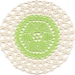 Crochet Lace Doily Small Crocheted Doilies Housewarming Gift Home Wedding Decor Handmade Decoration 100% Cotton Textile Art Vintage Interior
