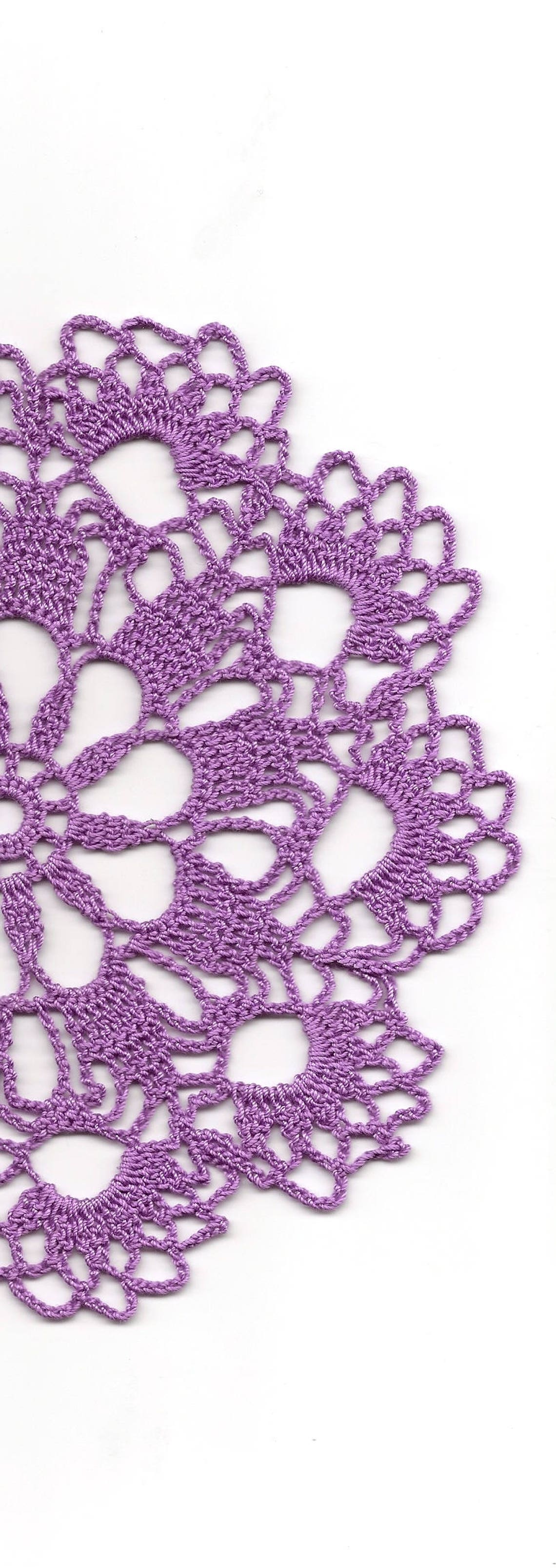 Crochet Doily Small Crocheted Doilies Home Decor Handmade Etsy UK