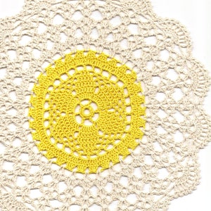 Crochet Lace Doily Small Crocheted Doilies Housewarming Gift Home Wedding Decor Handmade Decoration 100% Cotton Textile Art Vintage Interior