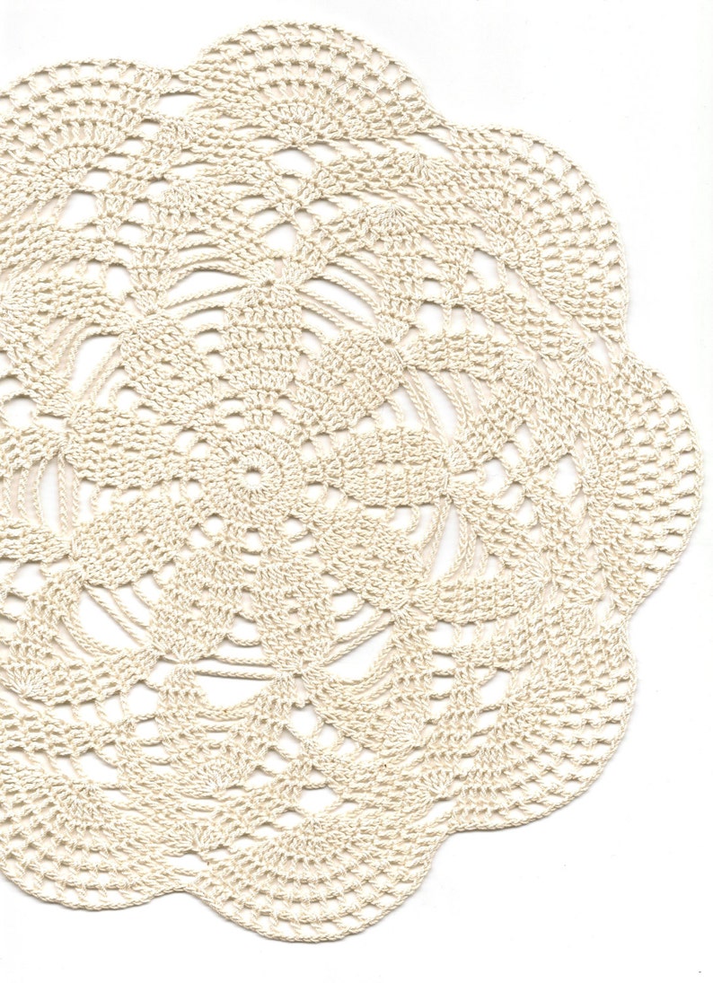 Crochet Doily Wedding Doilies Handmade round Home Decor Table Decoration Boho Decor Gift For Her Bridal Accessories Antique Lace