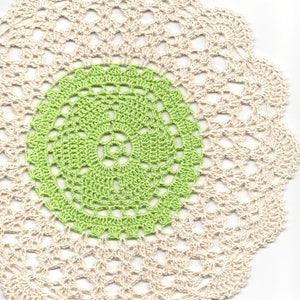Crochet Lace Doily Small Crocheted Doilies Housewarming Gift Home Wedding Decor Handmade Decoration 100% Cotton Textile Art Vintage Interior