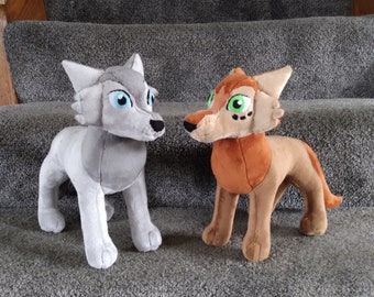 Inspired Wolfwalkers Robyn and Mebh Plush