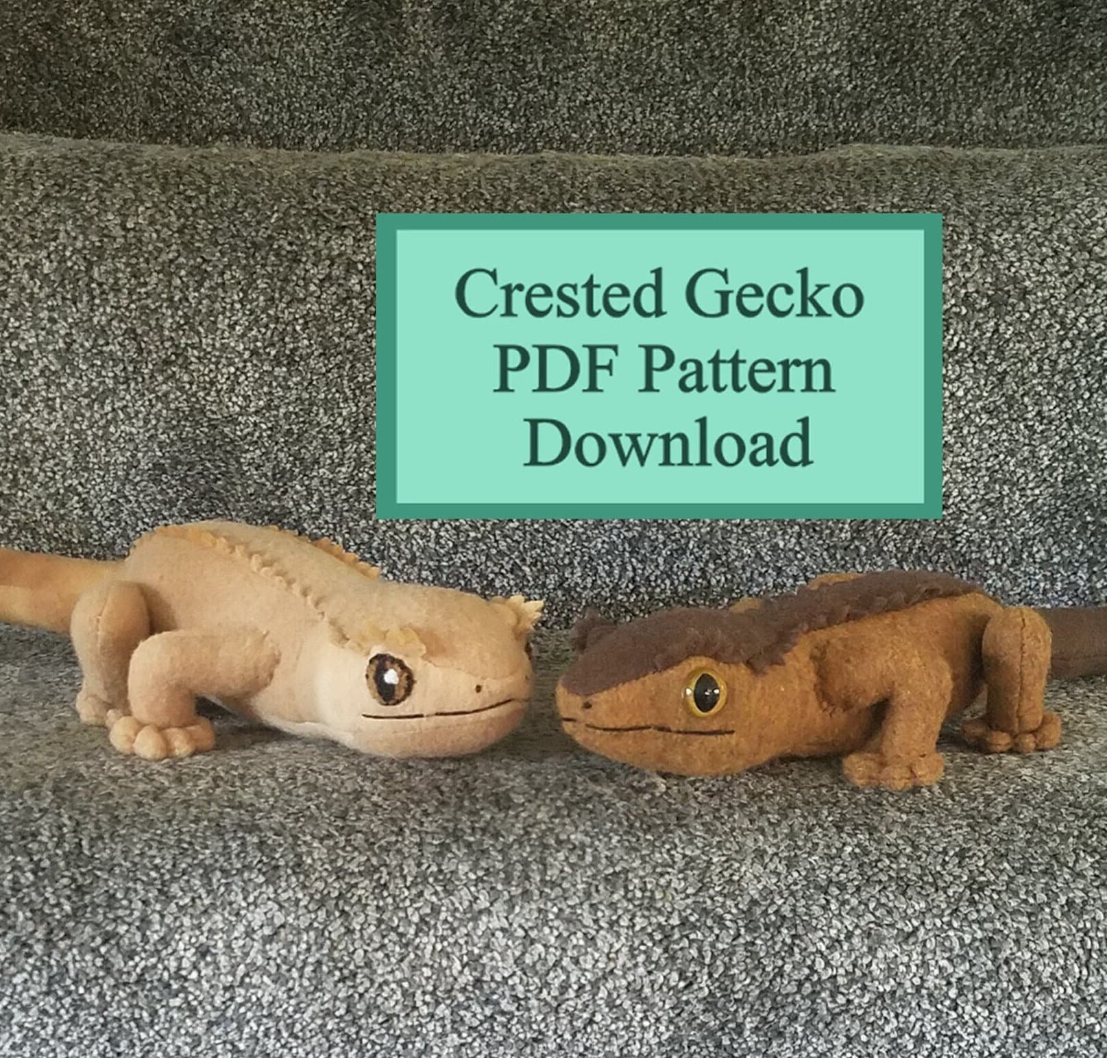 Lizard plush pattern sale