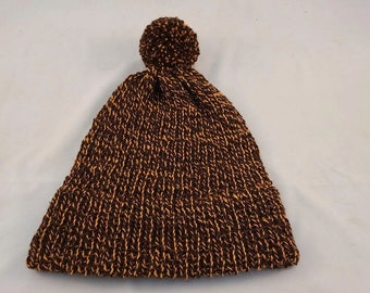 Knitted 100% Alpaca Beanie Hat