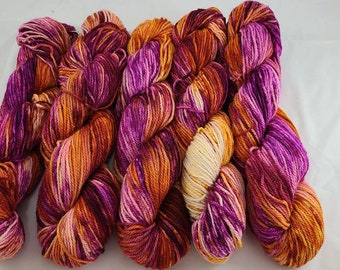 Purple Aster 3 Ply DK Alpaca Yarn