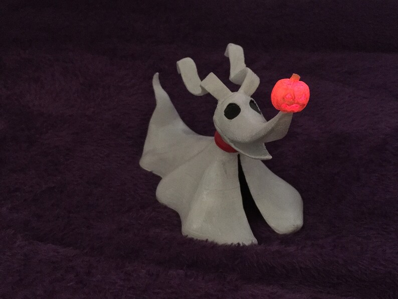 Nightmare Before Christmas Zero 3d printed Led Illuminated | Etsy