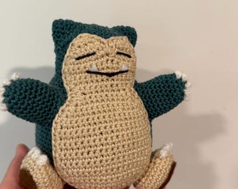 Snorlax Pokemon Plushy Amigurumi