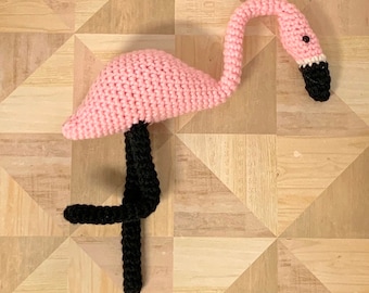 Crochet Flamingo Pattern - Tropical Bird Pattern