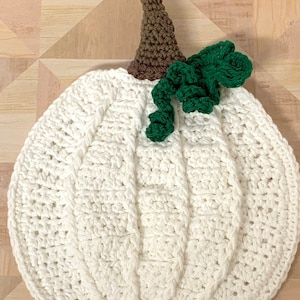 Crochet Pumpkin Potholder Pattern Crochet pumpkin Pattern Crochet Farmhouse Pumpkin Trivet Pattern image 4