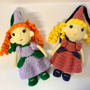 Crochet Princess Pattern - Pretty Little Princess Doll - Crochet Girl Doll