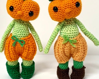Crochet Jack O Lantern pattern - crochet pumpkin pattern - Halloween Crochet pumpkin