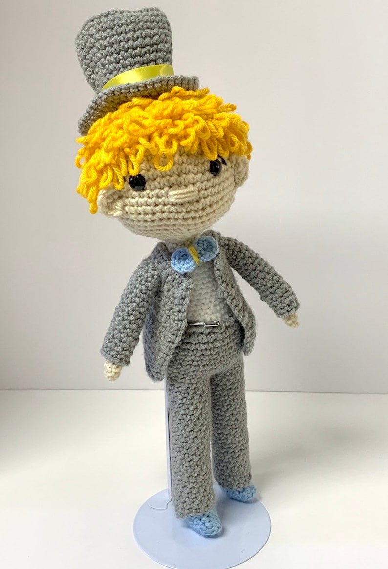 crochet boy doll pattern