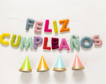 Feliz Cumpleaños Letter Garland