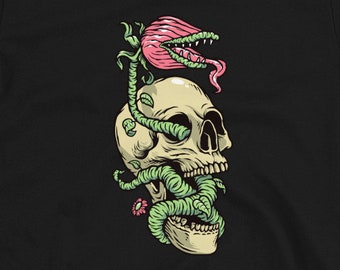 Camiseta Plant Skull