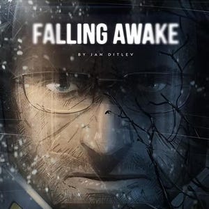 Falling Awake | Sci-Fi Horror Graphic Novel – Indie Survival Horror Comic Book (280 Pages)
