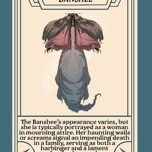 “Writer using Tales Unbound British Folklore Edition cards for storytelling inspiration and worldbuilding prompts