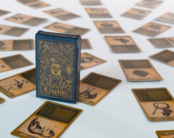 Card Playing Battle Game – Cryptid Creature Strategy Deck Gift for 2+ Players