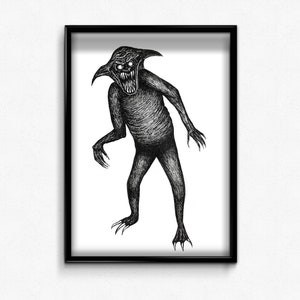 DREKAVAC Cryptid - A5 Print