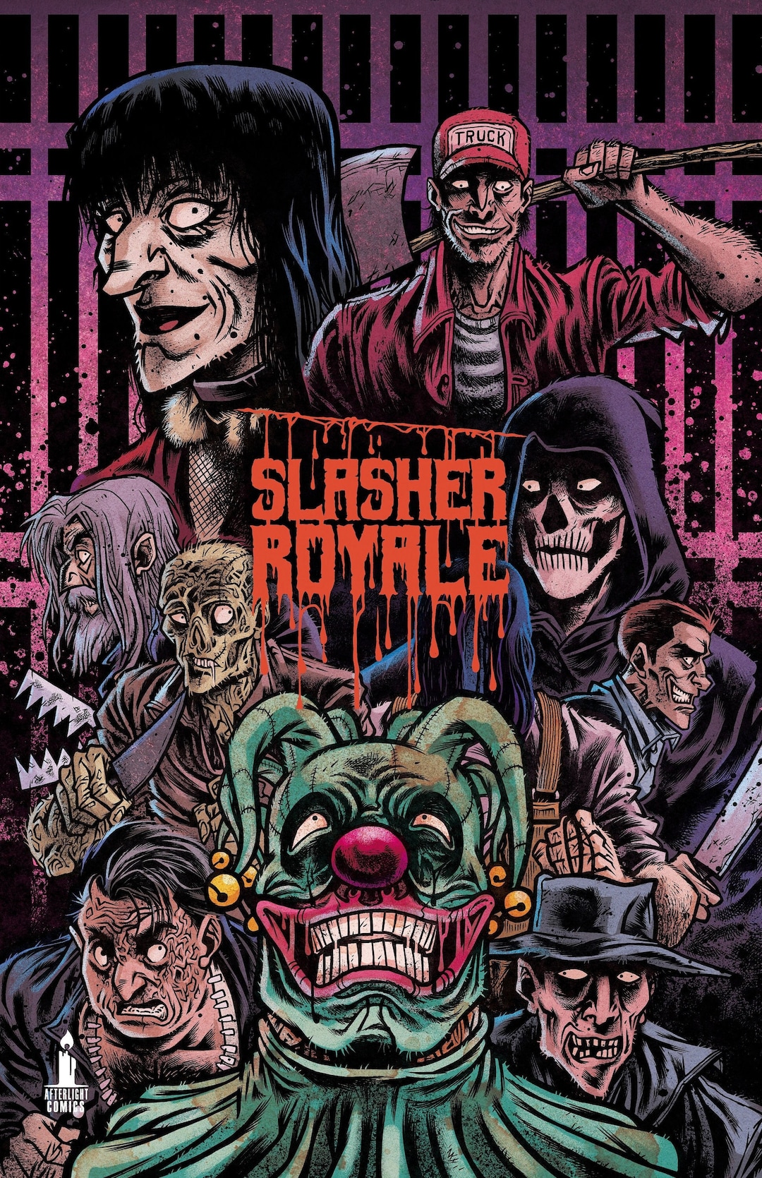 Slasher Royale #1 - SIGNED Variant Edition [RARE] A A Slasher Horror ...