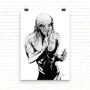 The Deranged Man - A4 Print