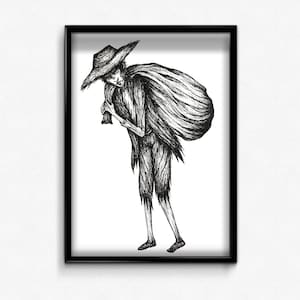 EL SIBLON Cryptid - A5 Print