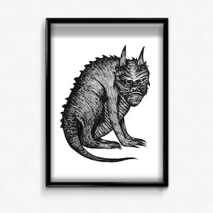 BUKAVAC Cryptid - A5 Print