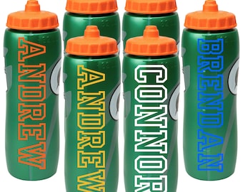 Personalized Gatorade Bottle,Custom Sports Water Bottle,Team Gift,Birthday Party Favor,Basketball,Football,Baseball,Soccer,Hockey