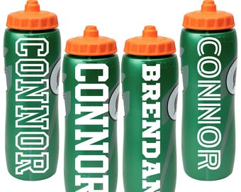Personlig Gatorade-flaska, Anpassad sportvattenflaska, Lagpresent, Födelsedagsfestgåva, Basket, Fotboll, Baseboll, Soccer, Hockey