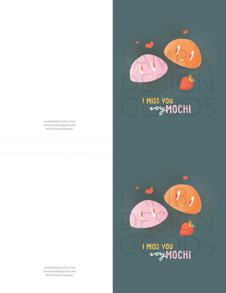 Miss You Mochi Downloadable card image 2