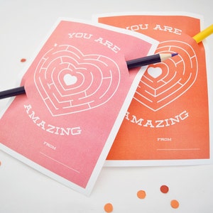 You Are Amazing Children's Valentines Downloadable image 2