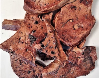 Oven Roasted Lamb Lung: All Natural Dog Treats