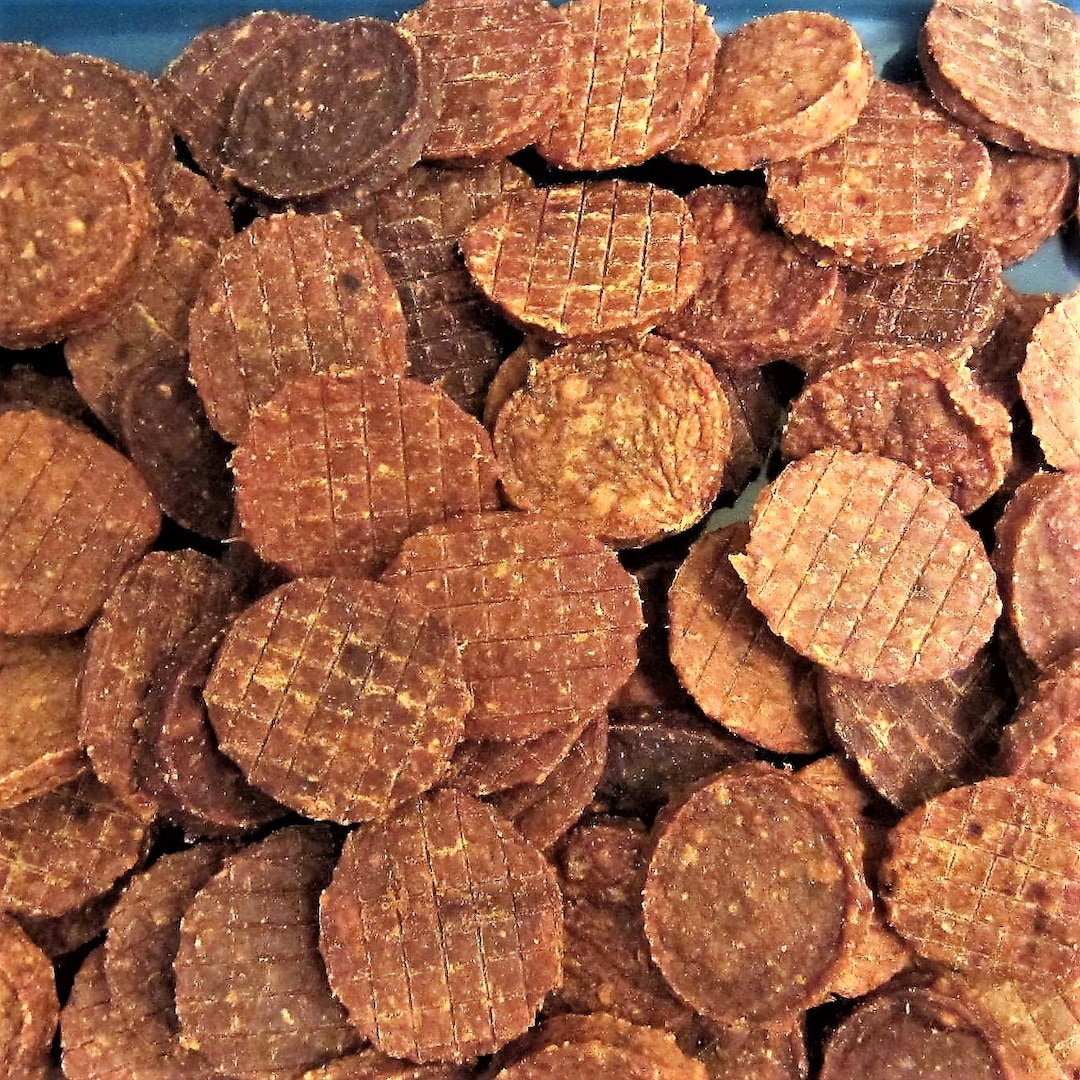 Photo inspiration: Venison And Peach Dog Treats Reference: Venison Jerky Dog Treats 8Oz Bags