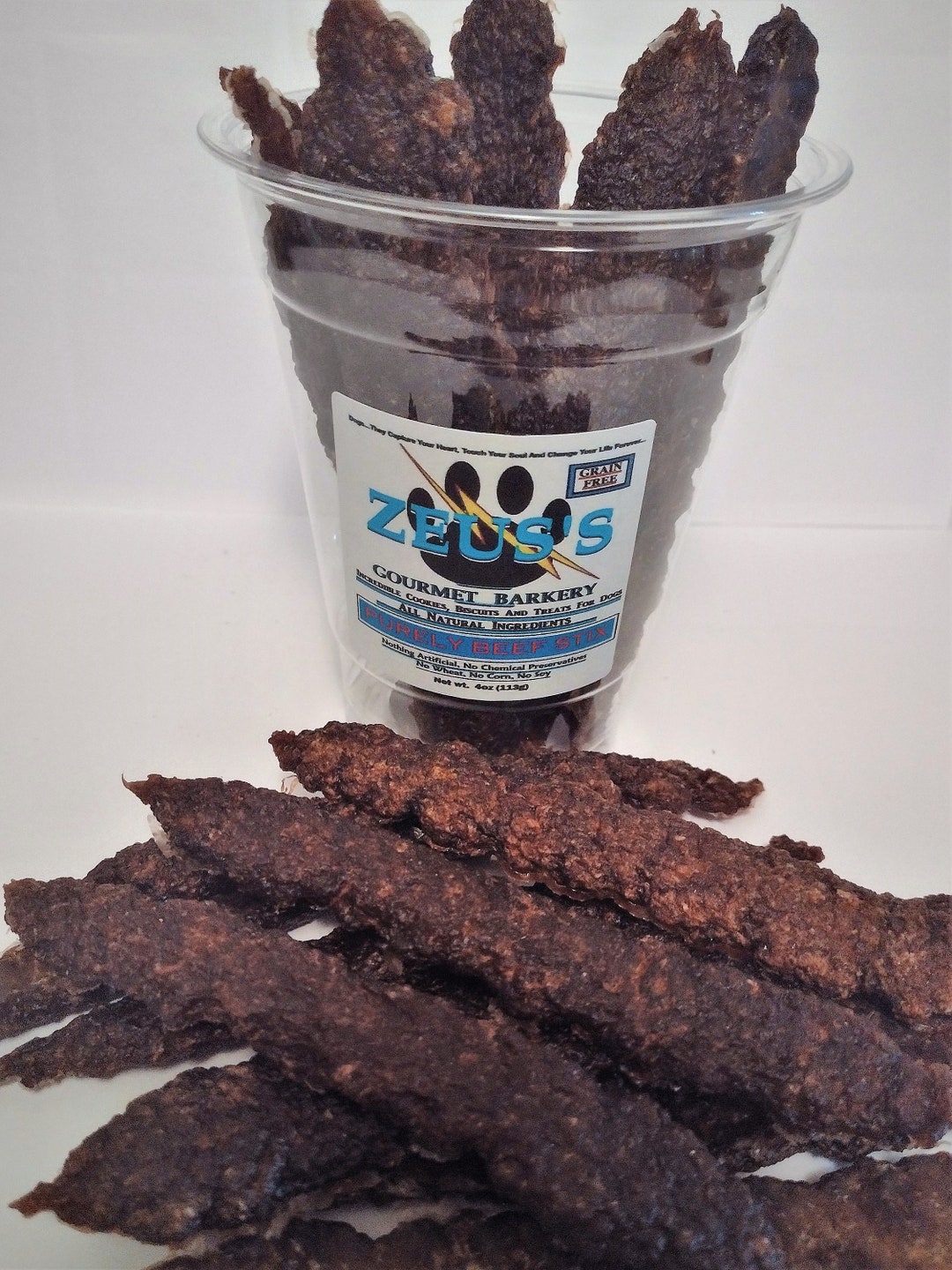 View of Grain-free Beef Liver Dog Treats: USA Farm-raised, All Natural - Etsy