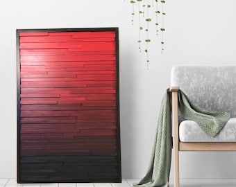 Wood wall art, wood art, wall art, wooden art, artwork, wood sculpture, modern art, reclaimed wood art, wall decor, home decoration, rustic