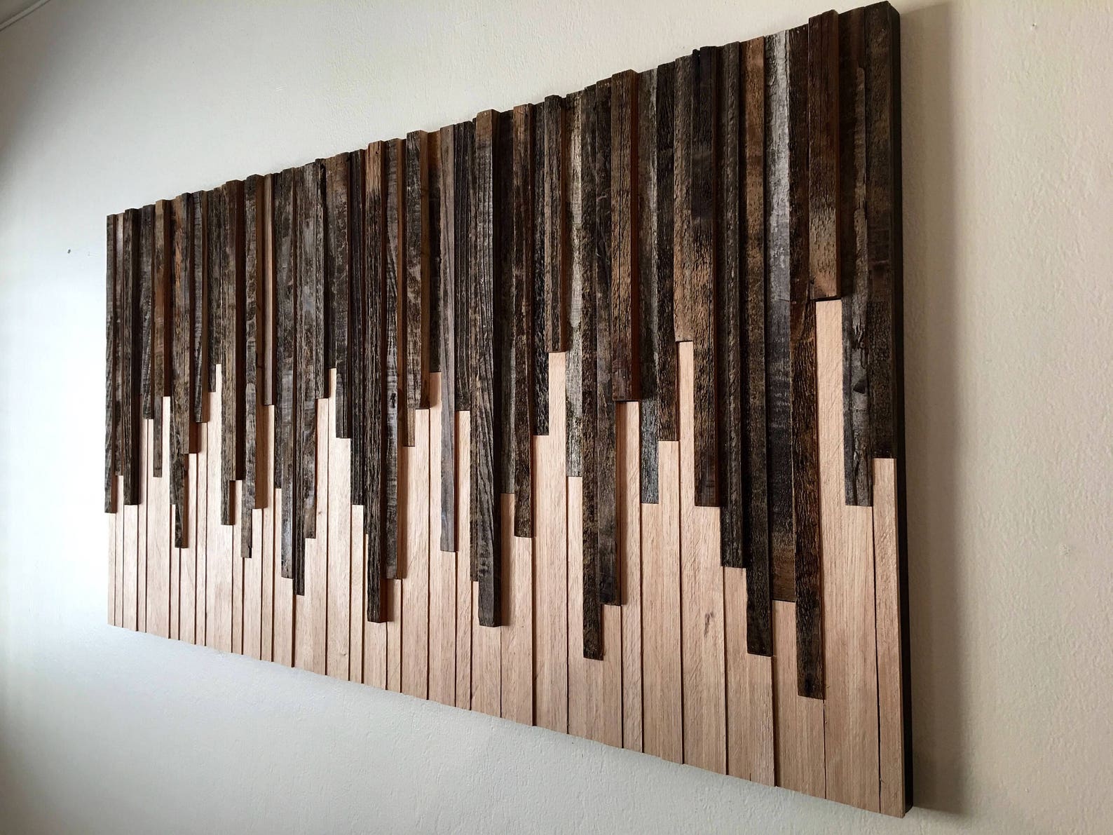 FREE SHIPPING Wood Wall Art, Barnwood Artwork, Wooden Wall Art, Wall