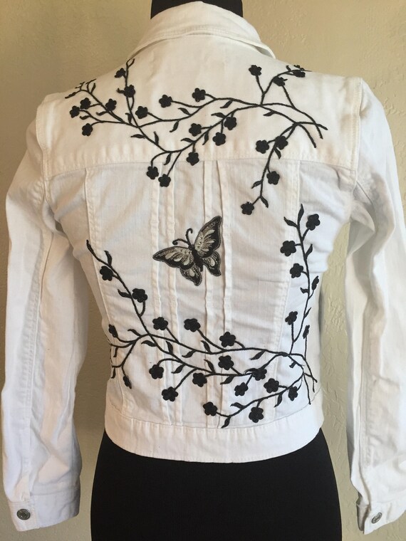 Black And White Butterfly Etsy