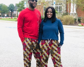 ankara joggers for guys