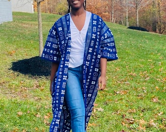 Ankara Kimono, African Kimono, Gift for her