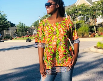 kitenge tops designs