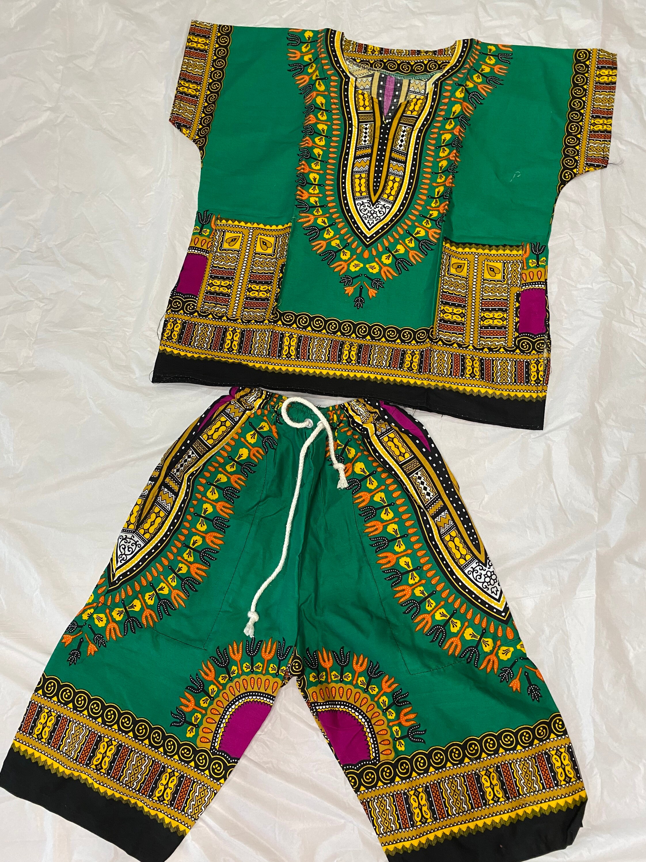 Shirt Set Ankara Boys Clothing 