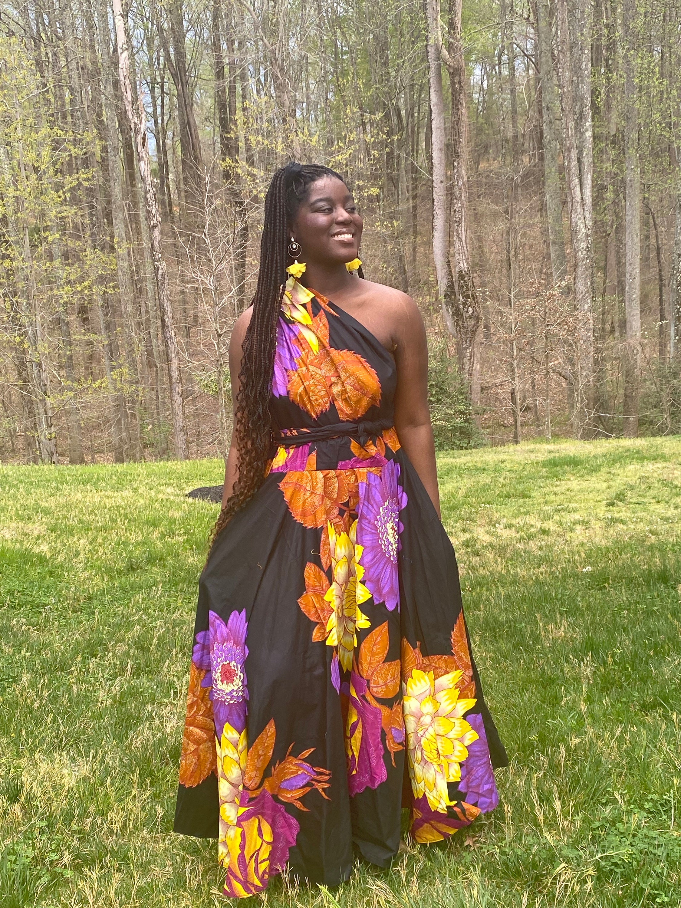 Black Infinity Dress Etsy