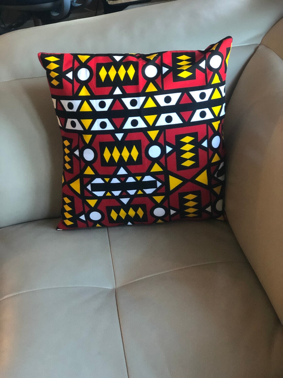 Decorative Pillow Covers African Print Throw Pillow Kente Etsy