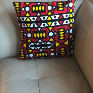 Decorative pillow covers, African print throw pillow , Kente throw pillow case, Ankara throw pillow,