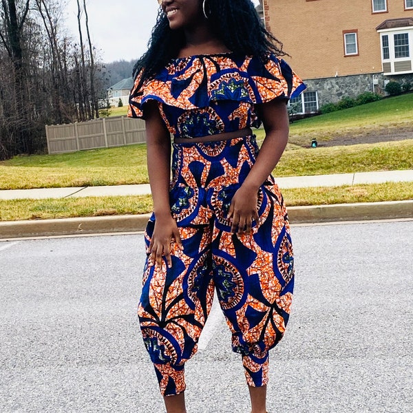Ankara joggers